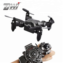 DWI 2.4G 480P Wifi FPV Mini Camera Drone Altitude Hold G-sensor Foldable Portable Watch Style Remote Control Drone